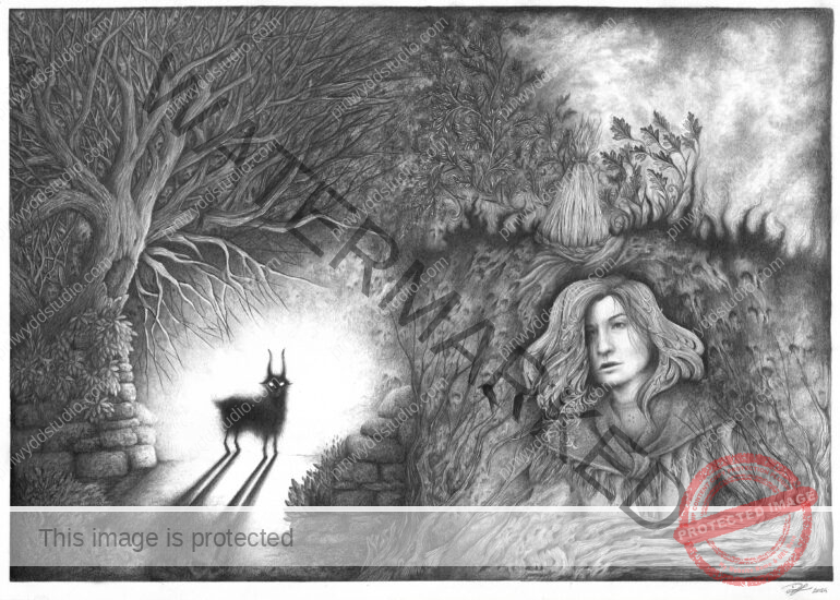 Cover illustration for The Outcasts, Irish Film Institute